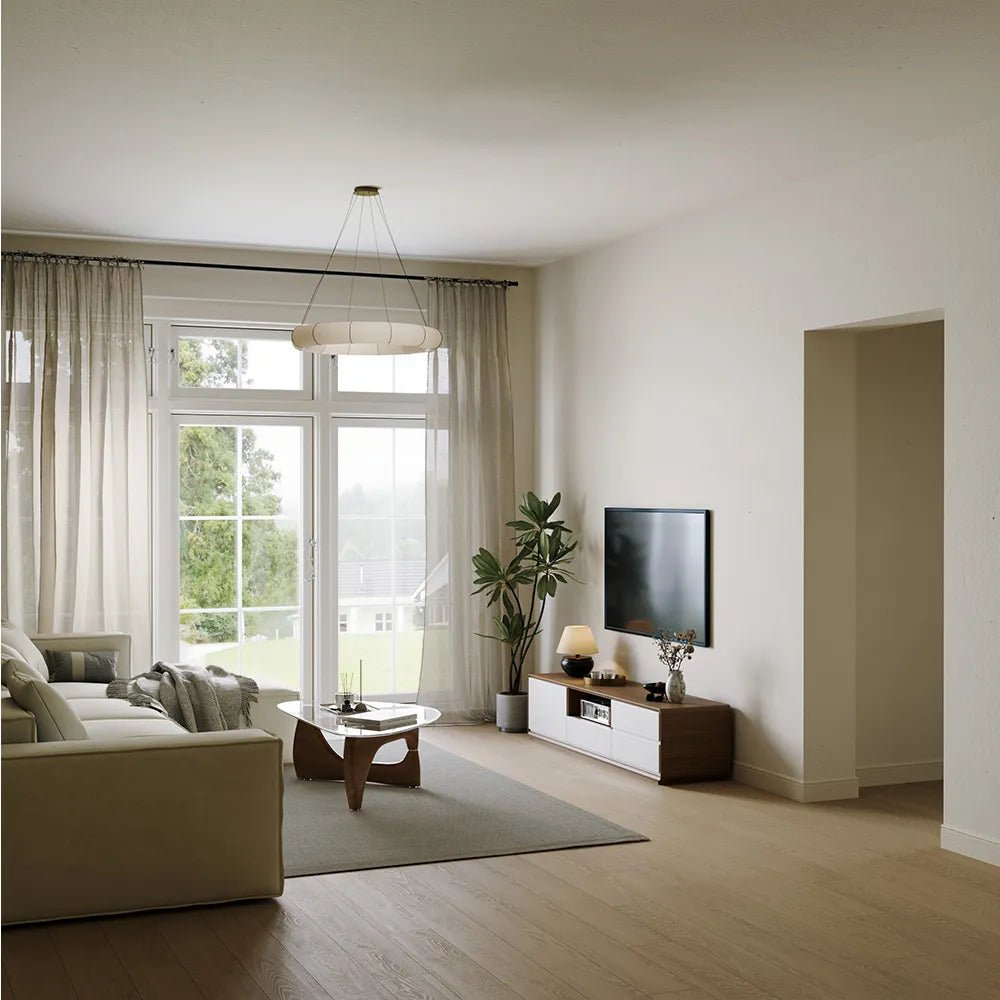 Lunaris 200 cm LED Media Console - Exclusivia