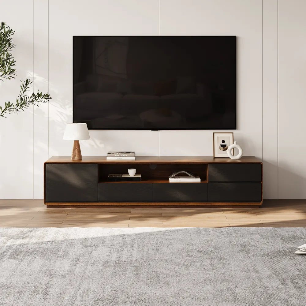 Lunaris 200 cm LED Media Console - Exclusivia