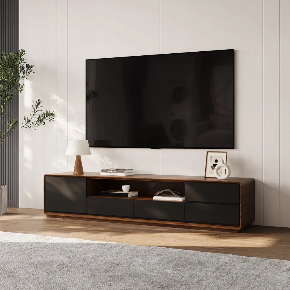 Lunaris 200 cm LED Media Console - Exclusivia