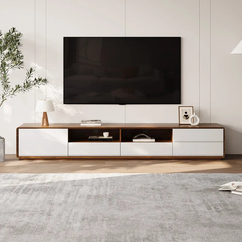 Lunaris 200 cm LED Media Console - Exclusivia