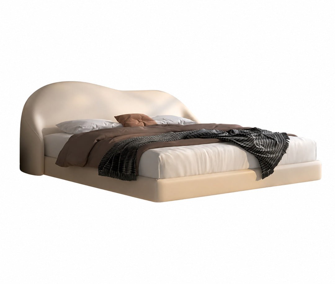 Luxeo Floating Leather LED Bedframe - Exclusivia
