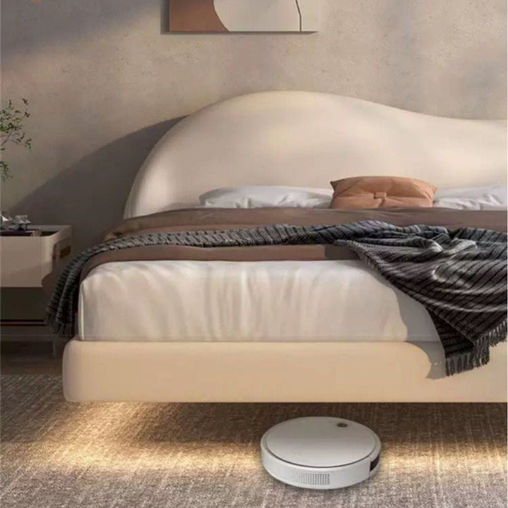 Luxeo Floating Leather LED Bedframe - Exclusivia