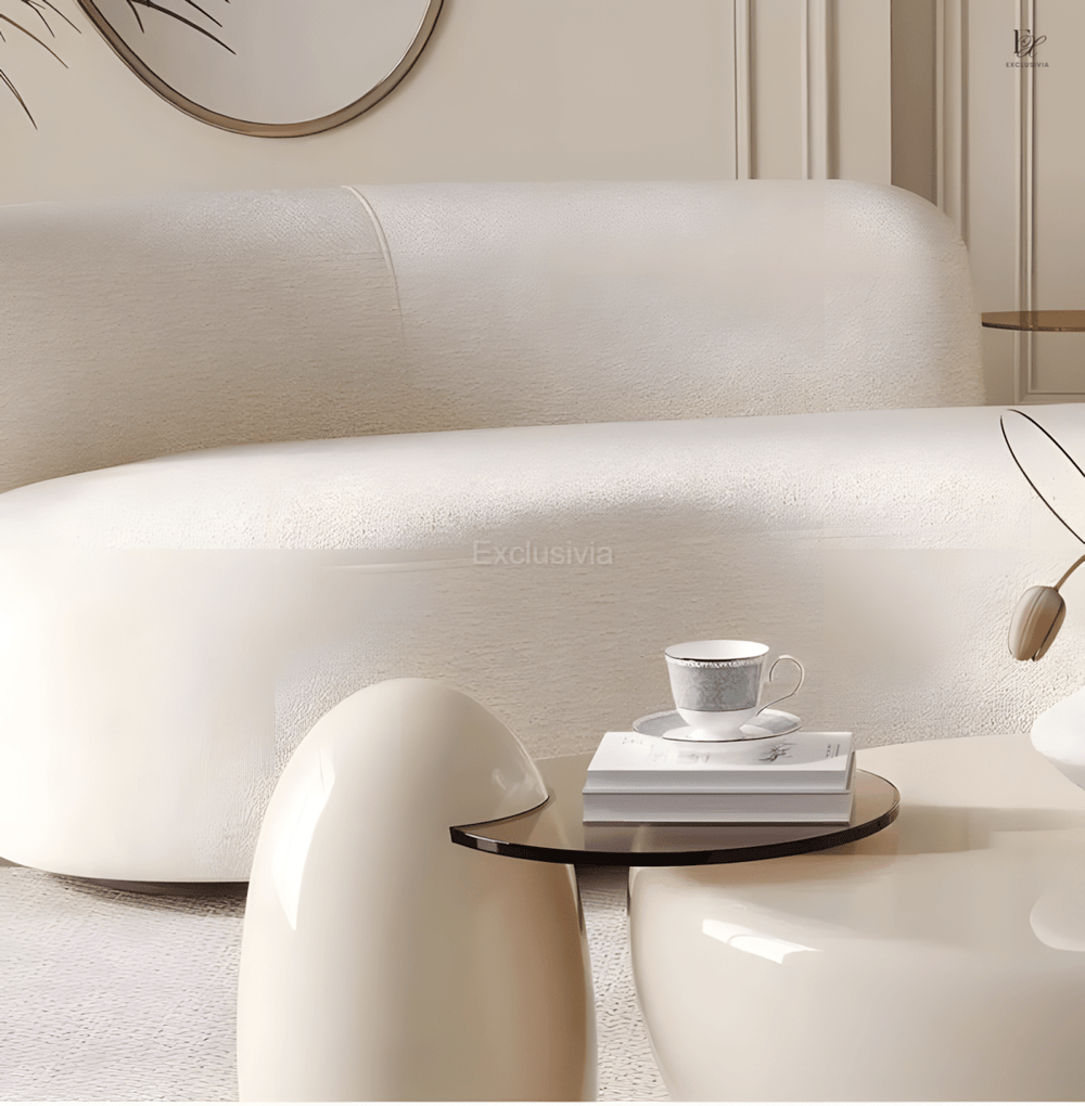 MACIO Modern Boucle Sofa - Exclusivia