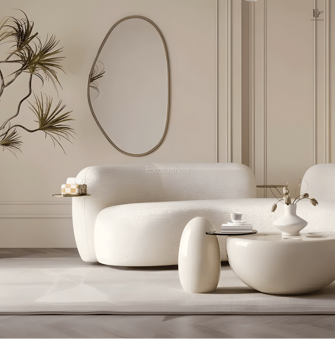 MACIO Modern Boucle Sofa - Exclusivia