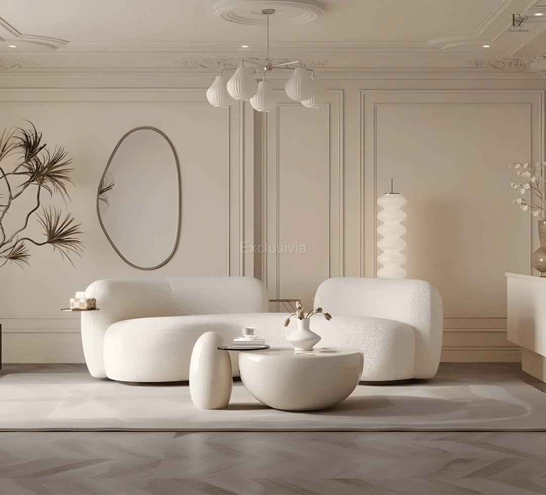 MACIO Modern Boucle Sofa - Exclusivia
