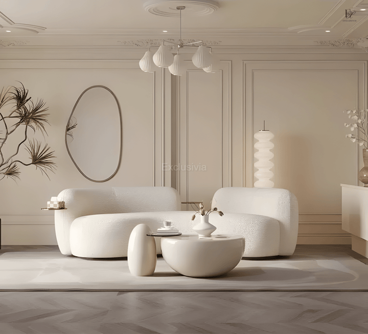 MACIO Modern Boucle Sofa - Exclusivia
