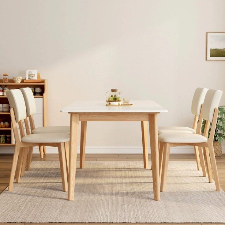 CASEN Scandinavian Sintered Stone Dining Table