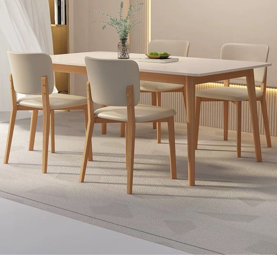CASEN Scandinavian Sintered Stone Dining Table