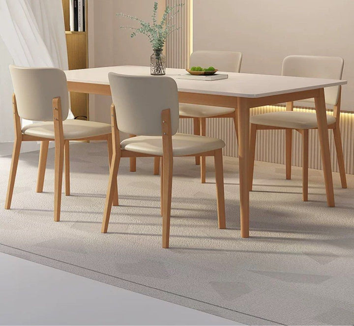 CASEN Scandinavian Sintered Stone Dining Table