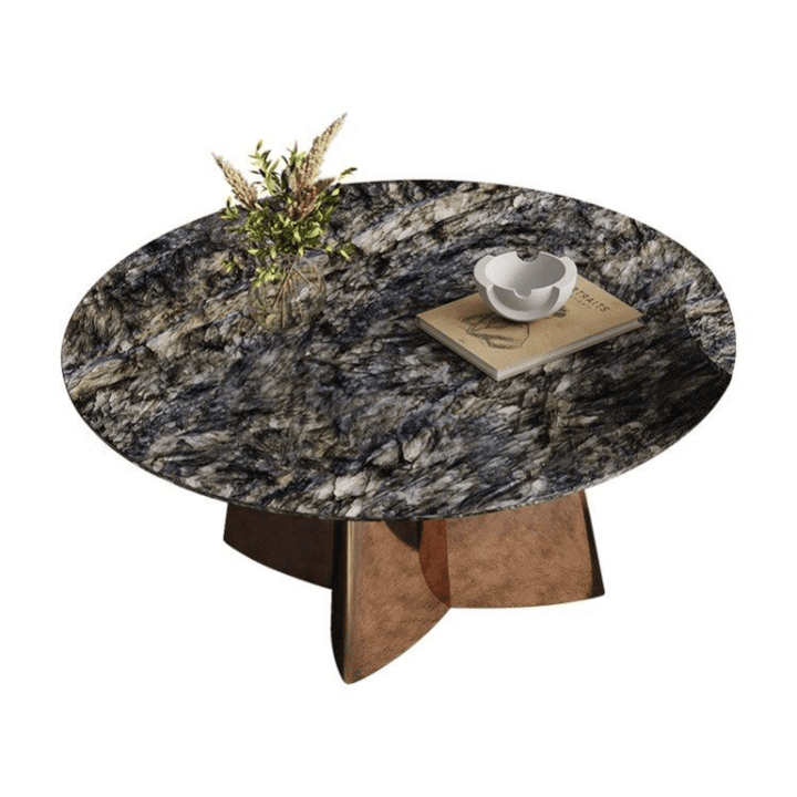 Marbelle Round Marble Coffee Table - Exclusivia