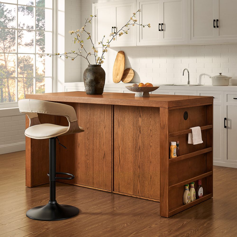 Marek Kitchen Island, 175cm - Exclusivia