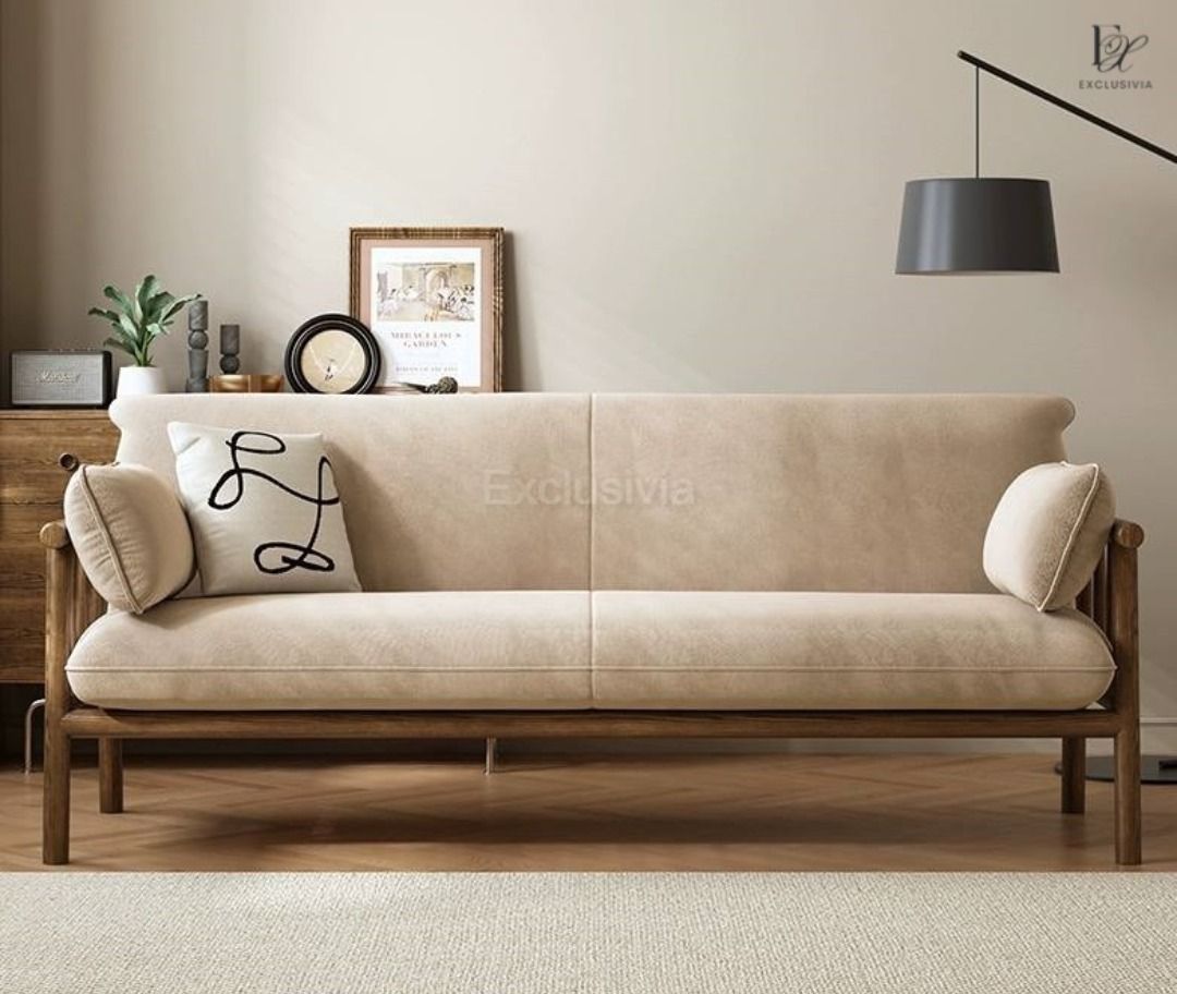 MARKA Solid Wood Sofa - Exclusivia