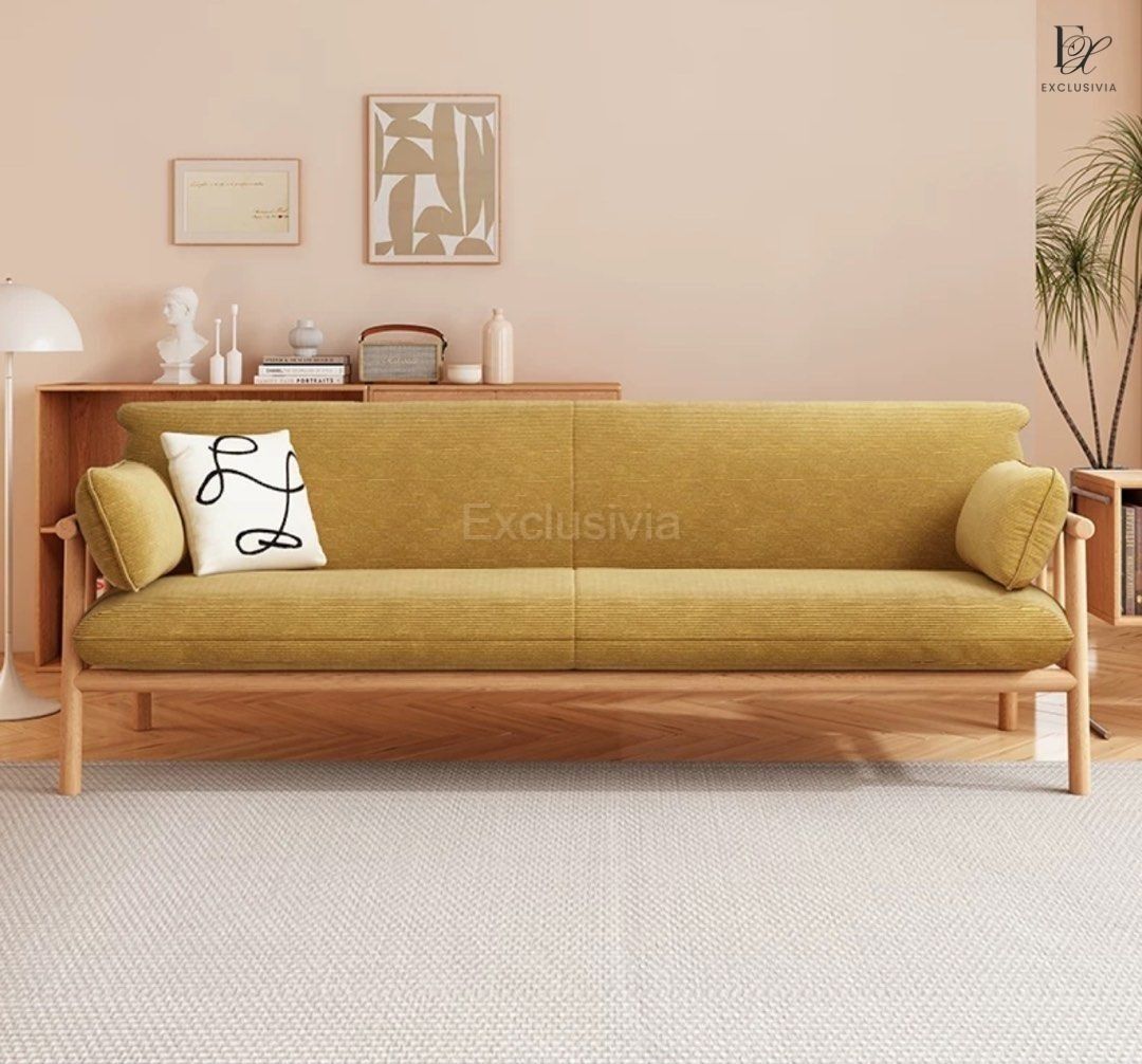 MARKA Solid Wood Sofa - Exclusivia