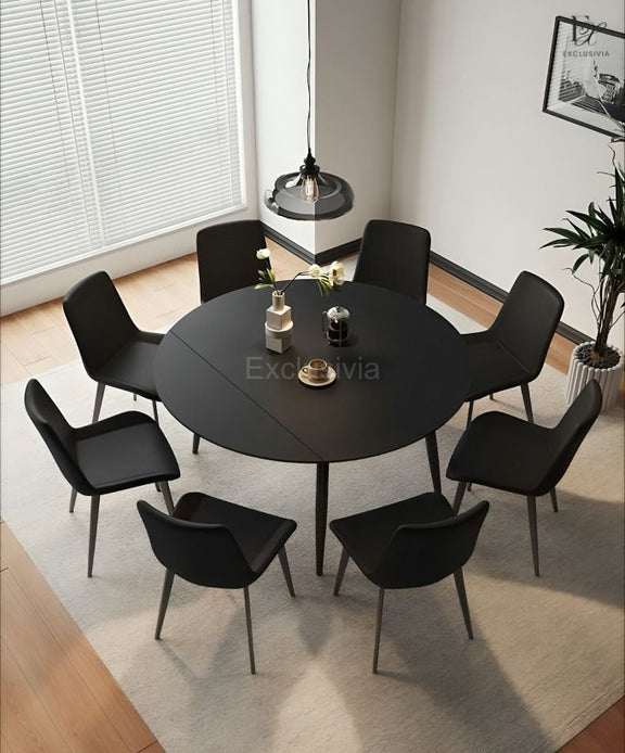 MARLOW Modern Extendable Sintered Stone Dining Table - Exclusivia