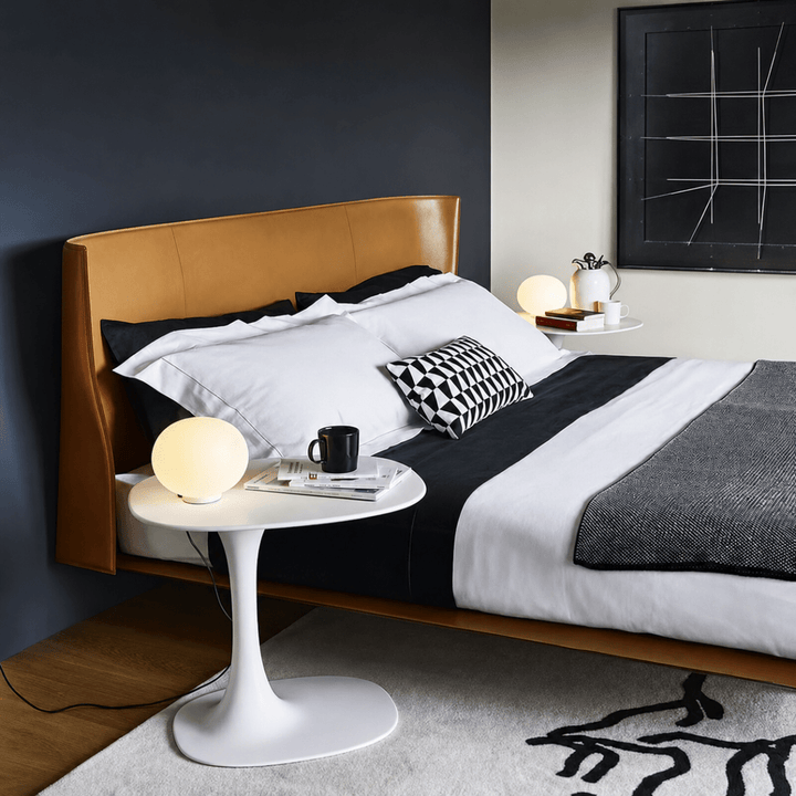 Marlow Modern Leather Bedframe - Exclusivia