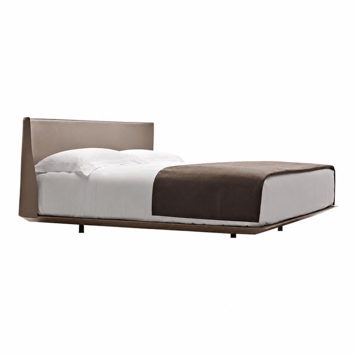 Marlow Modern Leather Bedframe - Exclusivia