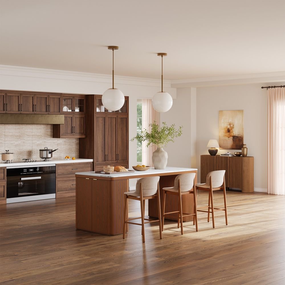 Mavrik Kitchen Island, 213cm - Exclusivia