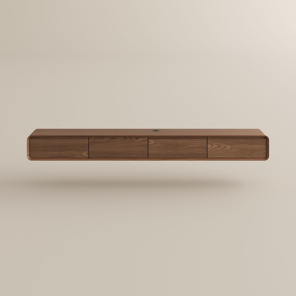 Merrin Minimalist Floating TV Stand - Exclusivia