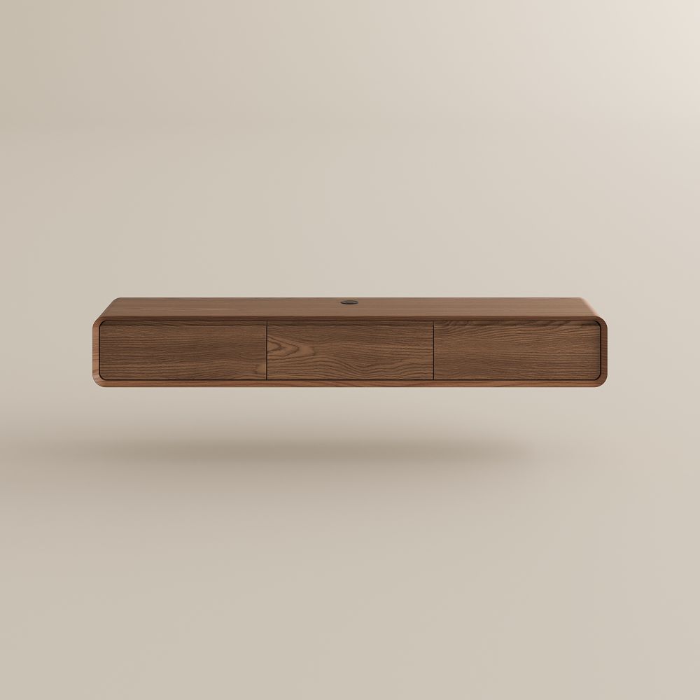 Merrin Minimalist Floating TV Stand - Exclusivia