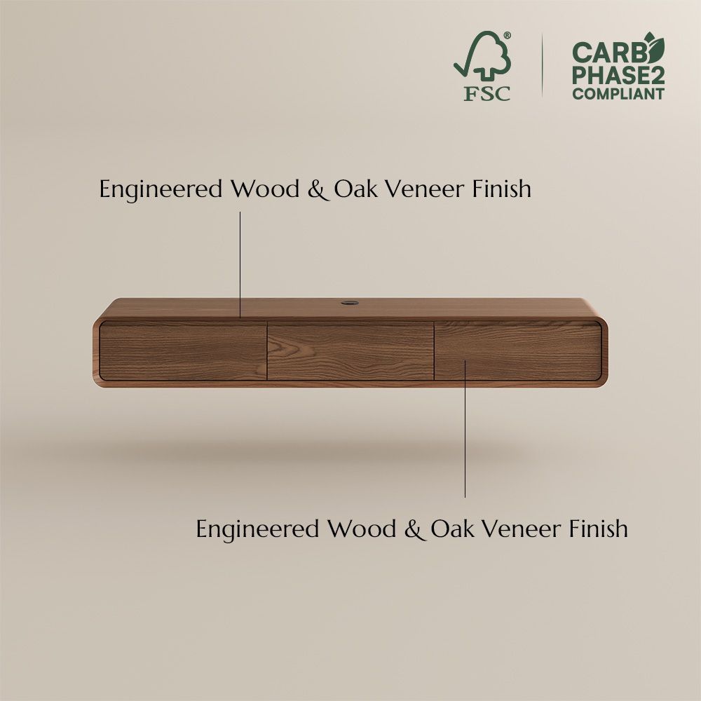 Merrin Minimalist Floating TV Stand - Exclusivia