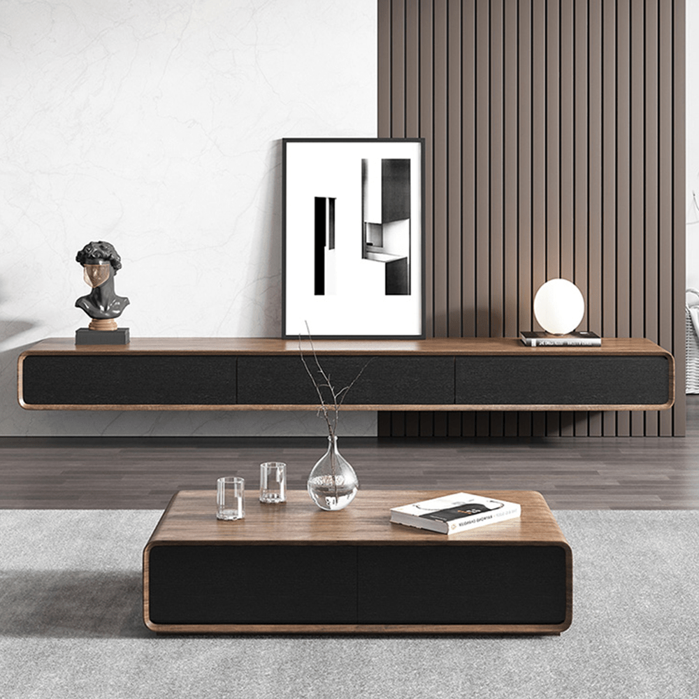 Merrin Minimalist Floating TV Stand - Exclusivia