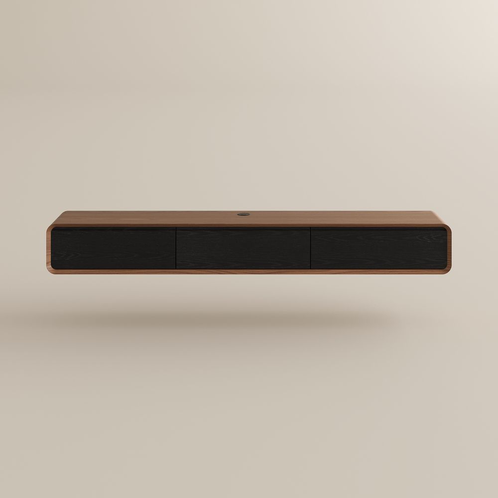 Merrin Minimalist Floating TV Stand - Exclusivia