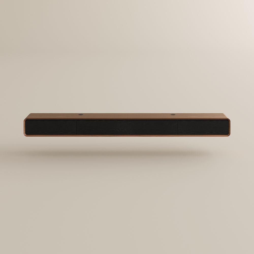 Merrin Minimalist Floating TV Stand - Exclusivia