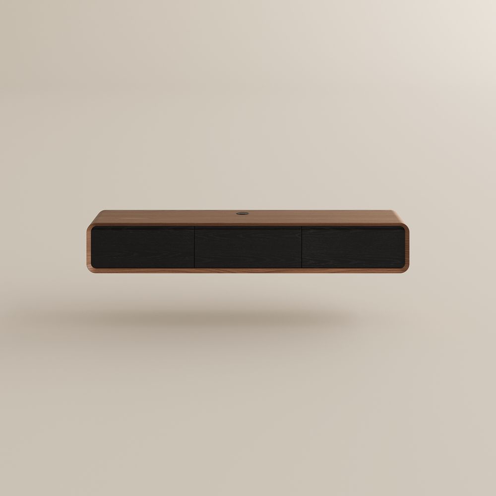 Merrin Minimalist Floating TV Stand - Exclusivia