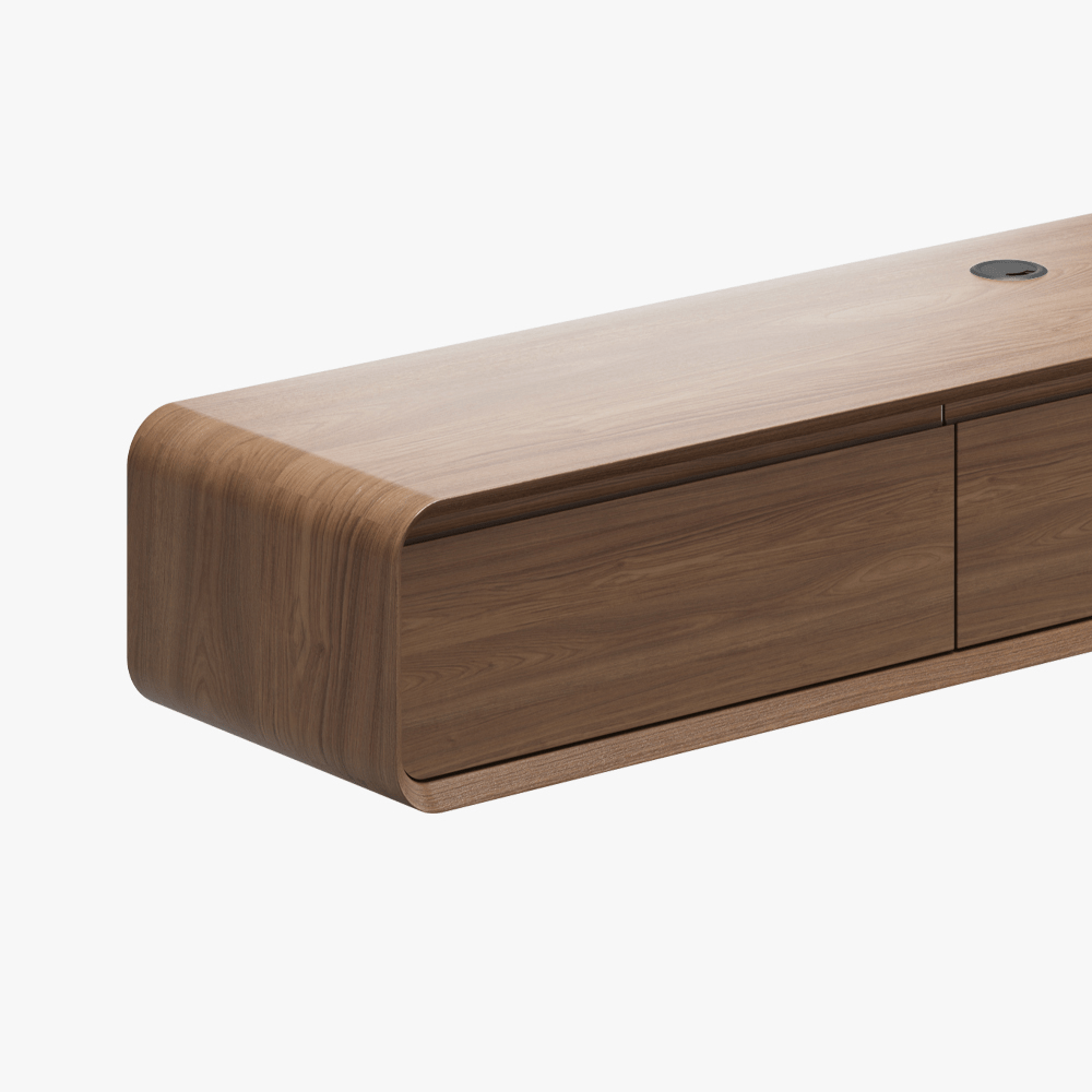 Merrin Minimalist Floating TV Stand - Exclusivia