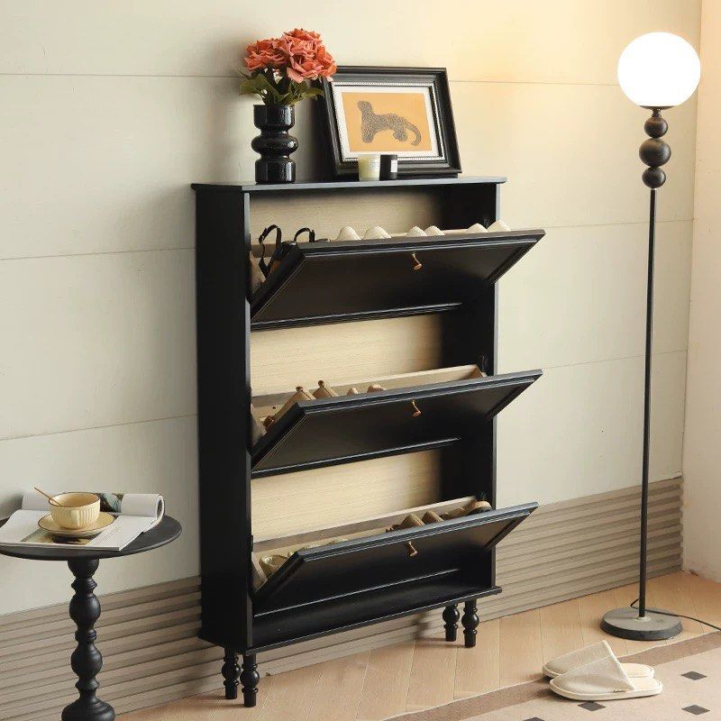 VIREL Victorian Slim Shoe Cabinet