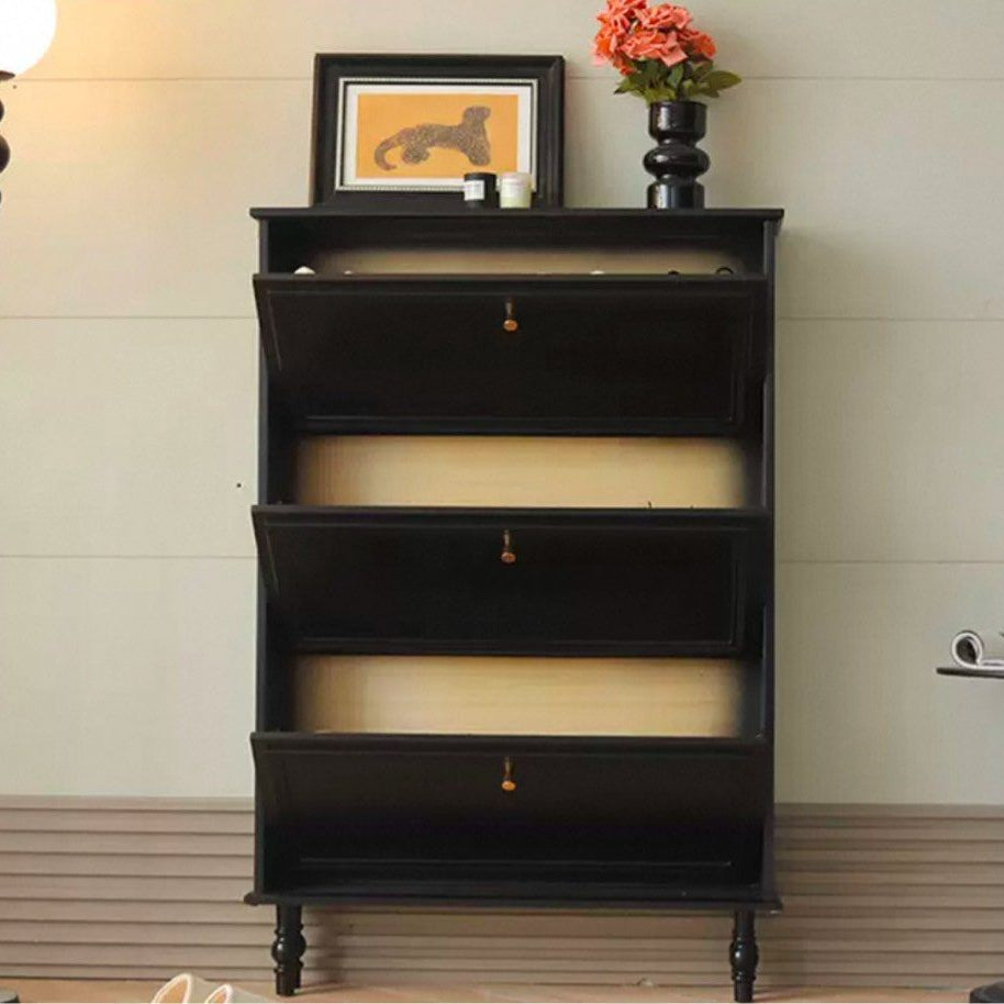 VIREL Victorian Slim Shoe Cabinet