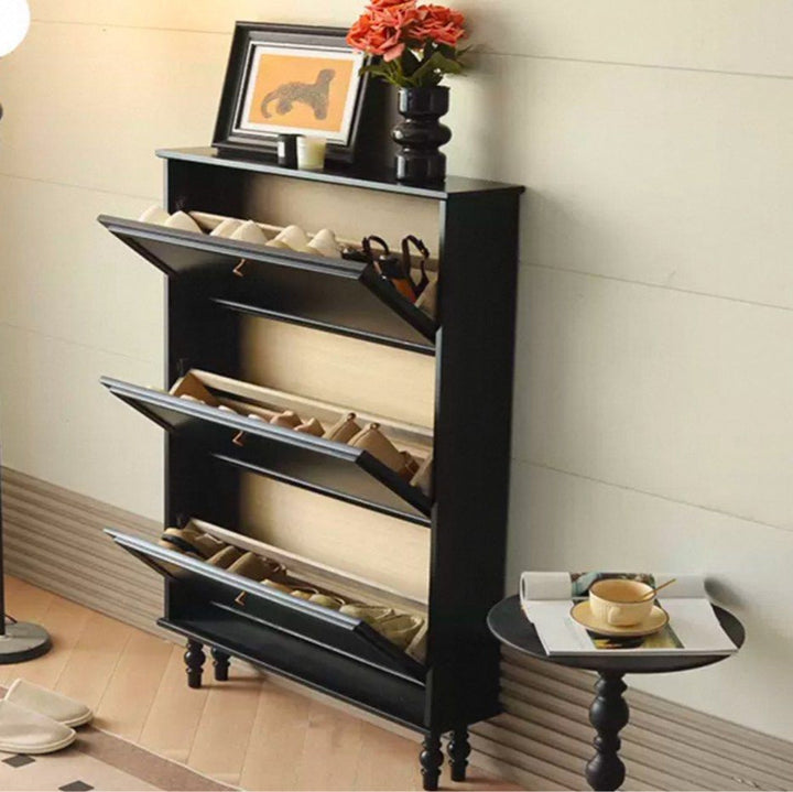 VIREL Victorian Slim Shoe Cabinet