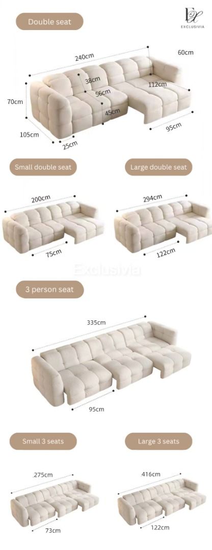 MILER Modern Electric Motorised Boucle Sofa - Exclusivia