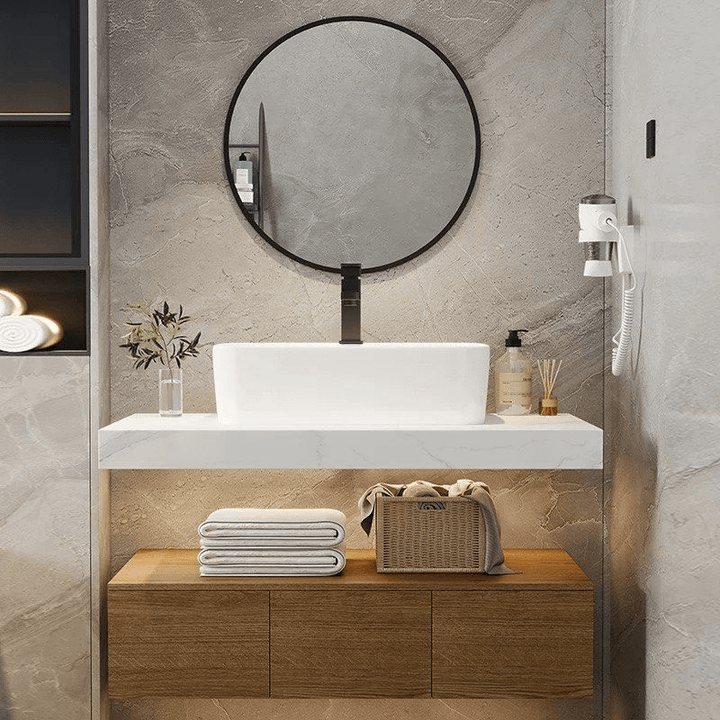 Mira Modern Sintered Stone Vanity Sink - Exclusivia