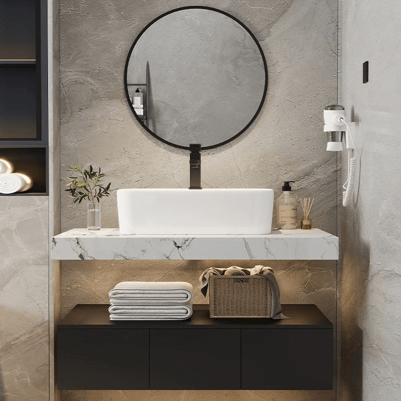 Mira Modern Sintered Stone Vanity Sink - Exclusivia
