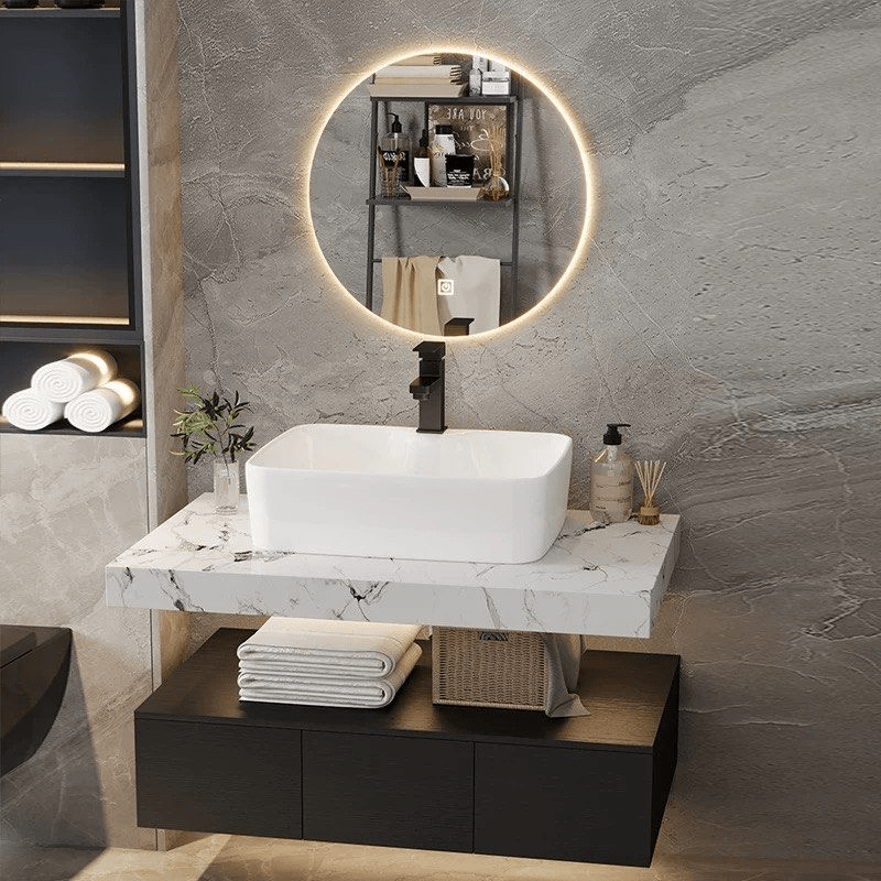 Mira Modern Sintered Stone Vanity Sink - Exclusivia