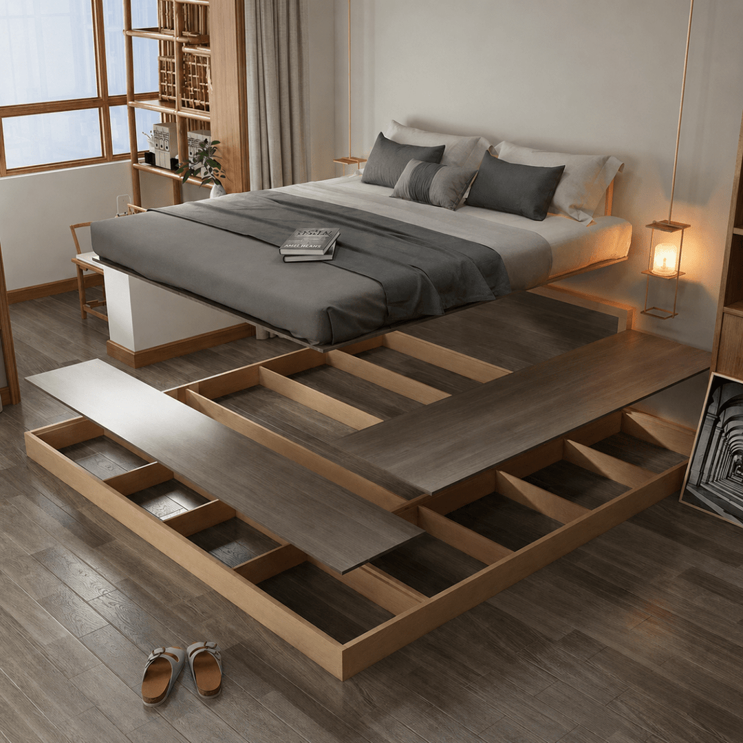 MIYORI Japanese Platform Bed - Exclusivia