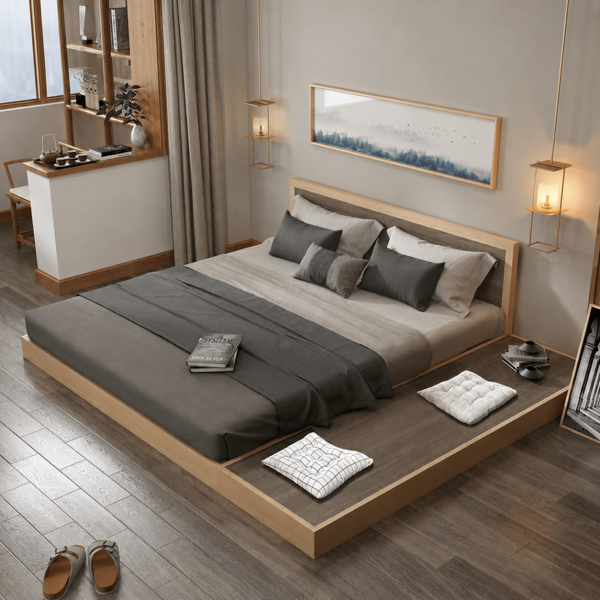 MIYORI Japanese Platform Bed - Exclusivia