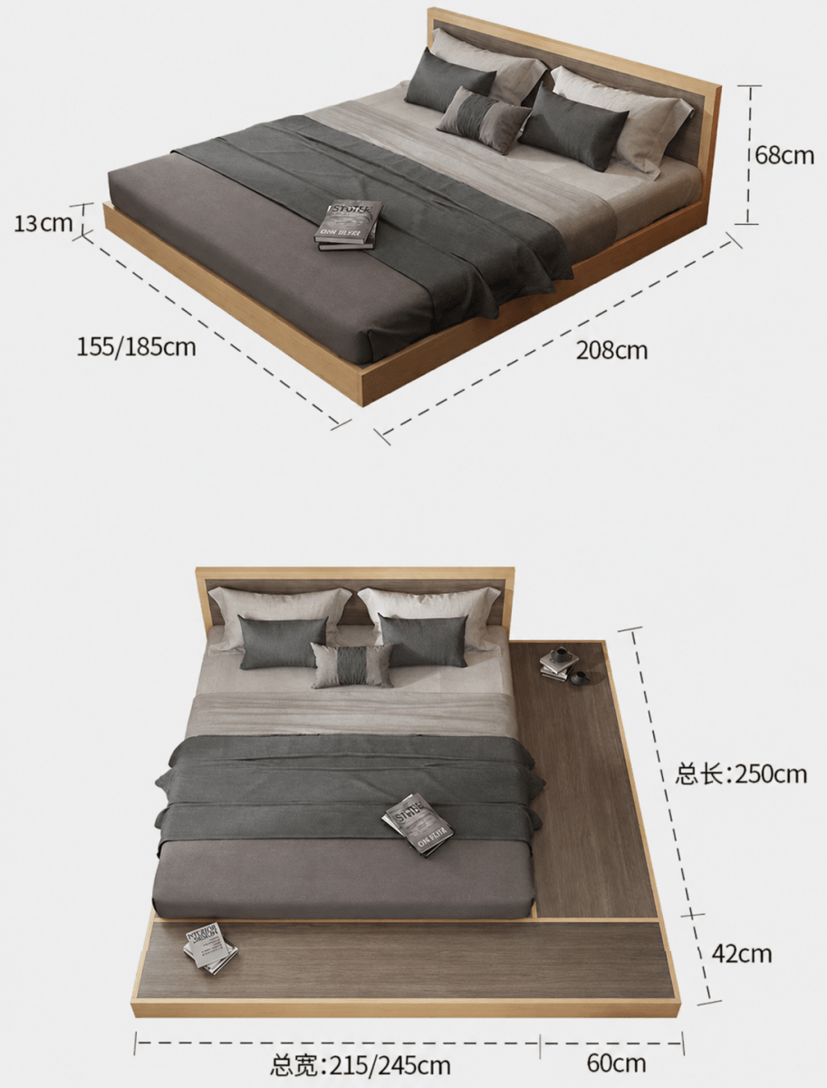 MIYORI Japanese Platform Bed - Exclusivia