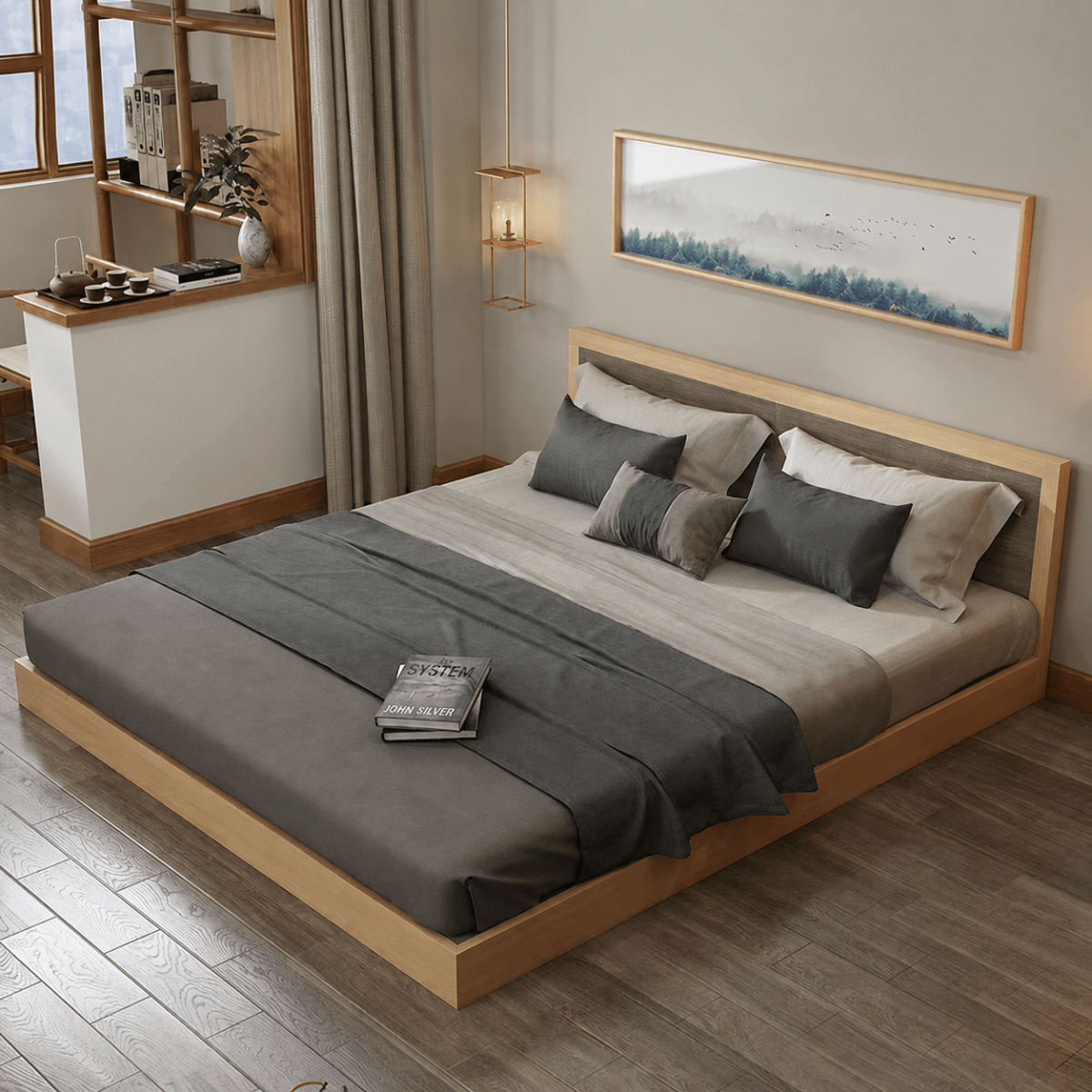 MIYORI Japanese Platform Bed - Exclusivia