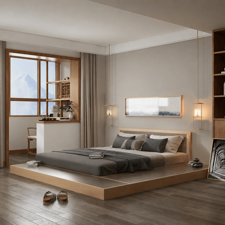MIYORI Japanese Platform Bed - Exclusivia