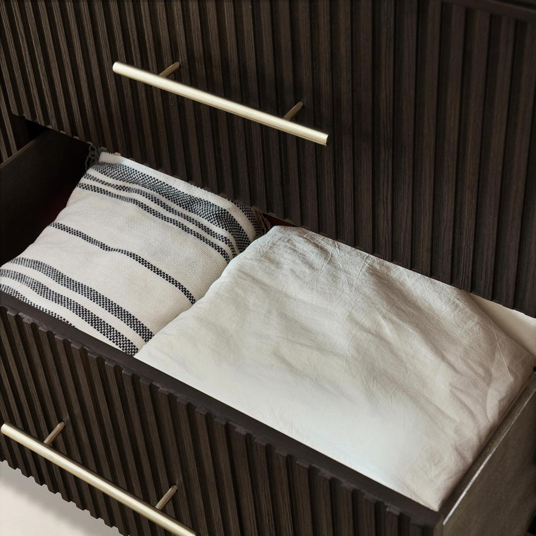 Moduline Wood 6 - Drawer Dresser - Exclusivia