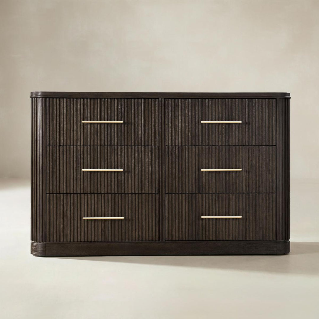 Moduline Wood 6 - Drawer Dresser - Exclusivia