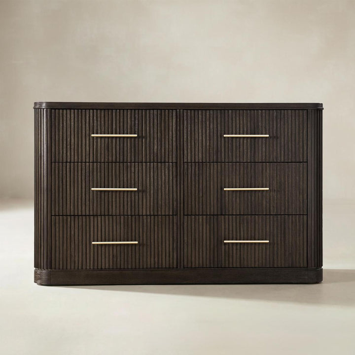 Moduline Wood 6 - Drawer Dresser - Exclusivia