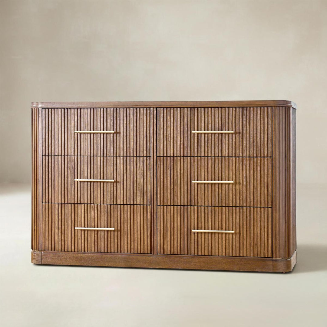 Moduline Wood 6 - Drawer Dresser - Exclusivia