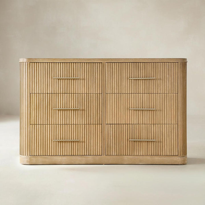Moduline Wood 6 - Drawer Dresser - Exclusivia