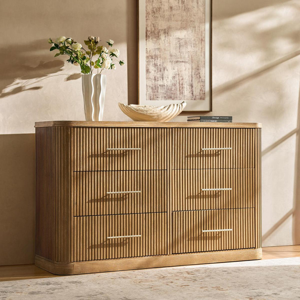Moduline Wood 6 - Drawer Dresser - Exclusivia