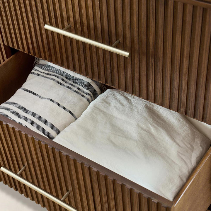 Moduline Wood 6 - Drawer Dresser - Exclusivia