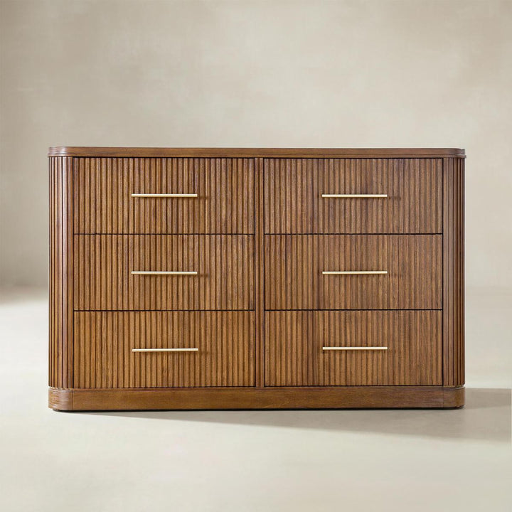 Moduline Wood 6 - Drawer Dresser - Exclusivia