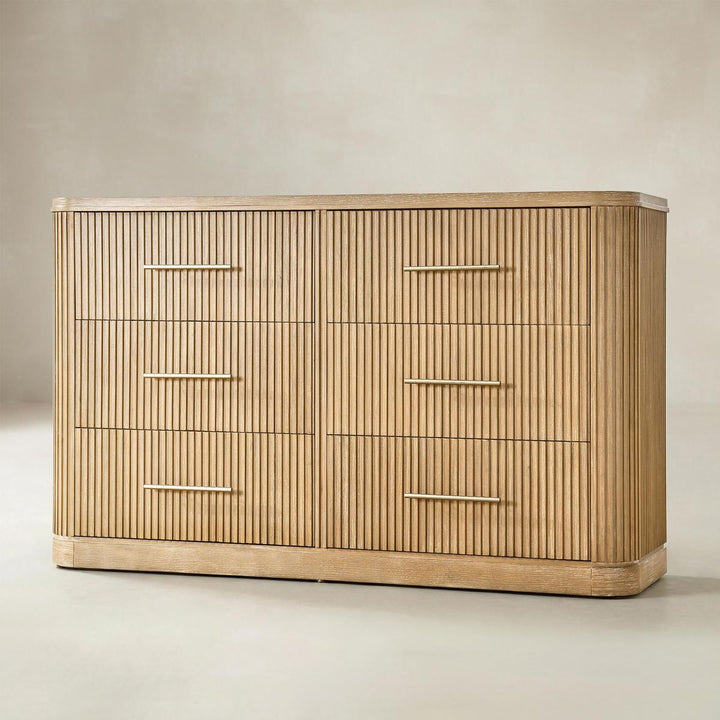 Moduline Wood 6 - Drawer Dresser - Exclusivia
